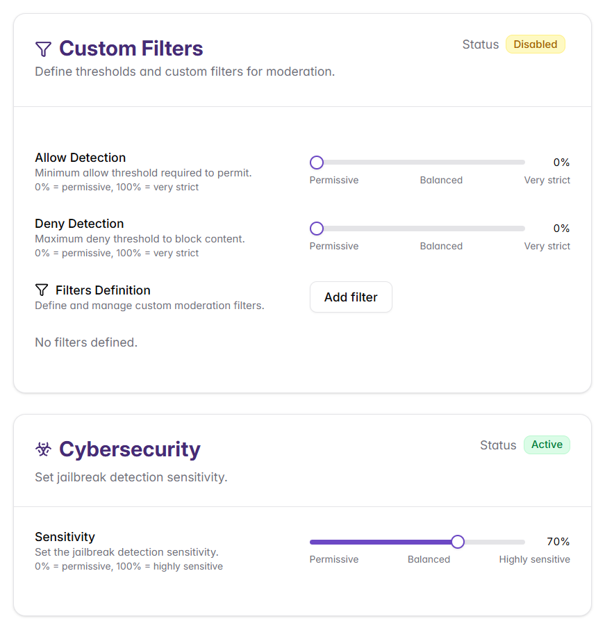 Generative Shield Charts